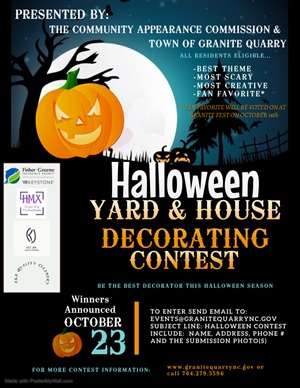 1st Annual Halloween Decorating Contest